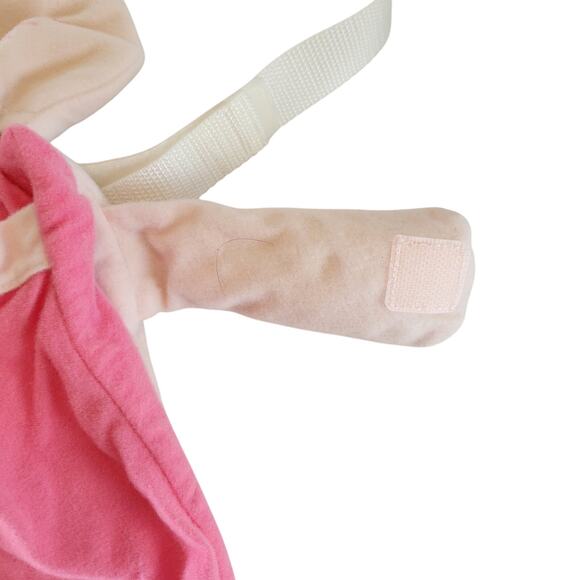 2000 Mattel Plush Bunny Backpack Carrier for 16" Vintage Kelly Doll Pink Rabbit - Picture 13 of 14